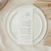 エレガントモダンス結婚クリプトのメニュー メニュー