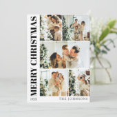 エレガントモダンタイポグラフィ シーズンカード (スタンド正面)