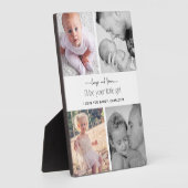 エレガントモダンタイポグラフィ フォトプラーク (側面)