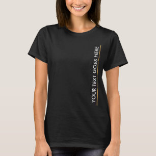 エレガントモダンテンプレートの追加 Tシャツ