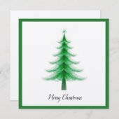 エレガントモダントレンディーミニマリスト シーズンカード (正面/裏面)