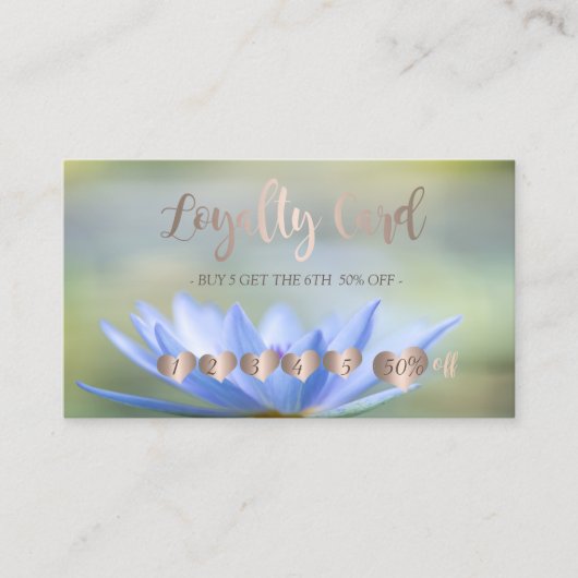 エレガントモダンバラ金ゴールドハート,ロータス ロイヤリティカード (正面)