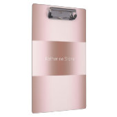 エレガントモダンバラ金ゴールドパターン クリップボード (右)