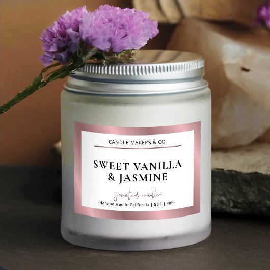 エレガントモダンバラ金ゴールド製品包装ラベル フードラベル