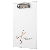 エレガントモダンバラ金ゴールド クリップボード (左)