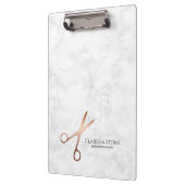 エレガントモダンバラ金ゴールド クリップボード (左)