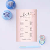 エレガントモダンバラ金ゴールド チラシ (シングル)