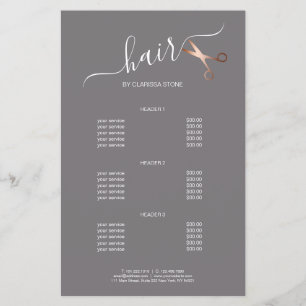 エレガントモダンバラ金ゴールド チラシ