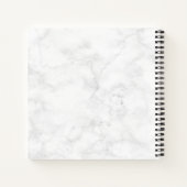 エレガントモダンバラ金ゴールド ノートブック (裏面)