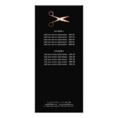 エレガントモダンバラ金ゴールド ラックカード (裏面)