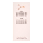 エレガントモダンバラ金ゴールド ラックカード (裏面)