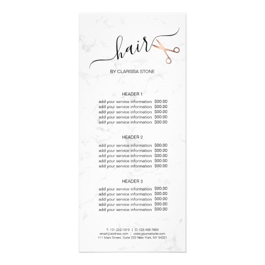 エレガントモダンバラ金ゴールド ラックカード (正面)