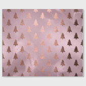 エレガントモダンバラ金ゴールド ラッピングペーパー (フラット)