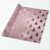 エレガントモダンバラ金ゴールド ラッピングペーパー (アンロールド)