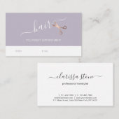 エレガントモダンバラ金ゴールド 予約カード (正面/裏面)