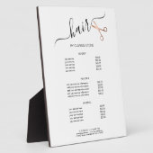 エレガントモダンバラ フォトプラーク (側面)