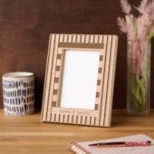 エレガントモダンパーソナライズされた家族 レーザー彫刻フレーム (左)