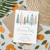 エレガントモダンパーティの招待状 招待状