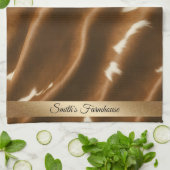 エレガントモダンフェイク革コレクション キッチンタオル (折り畳み)