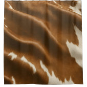 エレガントモダンフェイク革コレクション シャワーカーテン (正面)