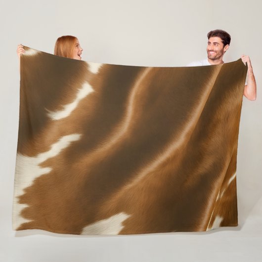 エレガントモダンフェイク革コレクション フリースブランケット (インサイチュ)