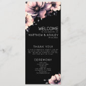 エレガントモダンフローラ結婚赤面 プログラム (正面)