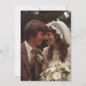 エレガントモダンフローラ50周年記念写真 招待状 (裏面)