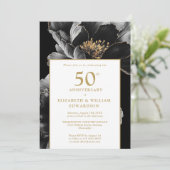 エレガントモダンフローラ50周年記念写真 招待状 (スタンド正面)