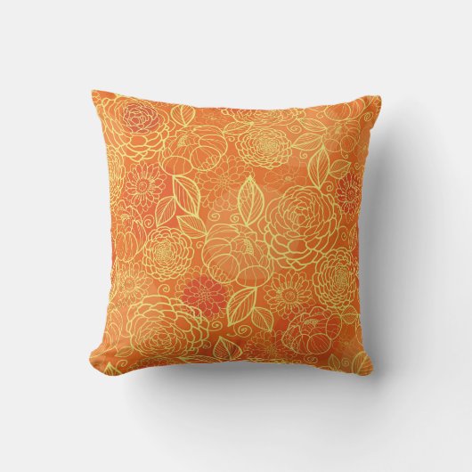 エレガントモダンフローラ クッション (正面)