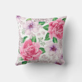 エレガントモダンフローラ クッション (裏面)