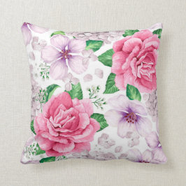 エレガントモダンフローラ クッション