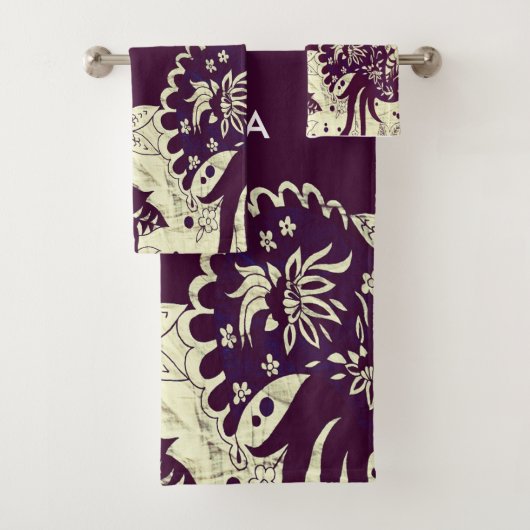 エレガントモダンフローラ バスタオルセット (インサイチュ)