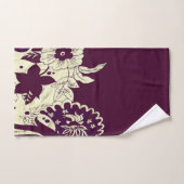 エレガントモダンフローラ バスタオルセット (ハンドタオル)