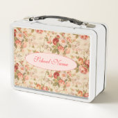 エレガントモダンフローラ メタルランチボックス (裏面)