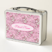 エレガントモダンフローラ メタルランチボックス (裏面)