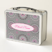 エレガントモダンフローラ メタルランチボックス (裏面)