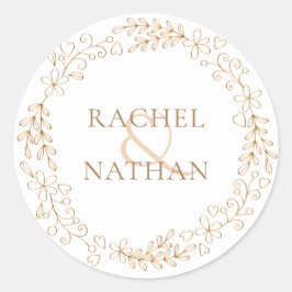 エレガントモダンフローラ ラウンドシール