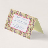 エレガントモダンフローラ 名刺 (裏面)