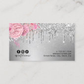 エレガントモダンフローラ 名刺 (裏面)