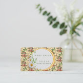 エレガントモダンフローラ 名刺 (スタンド正面)