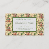 エレガントモダンフローラ 名刺 (裏面)