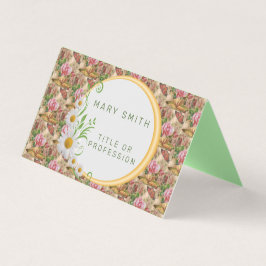 エレガントモダンフローラ 名刺