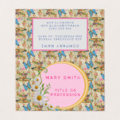 エレガントモダンフローラ 名刺 (外部フラット)