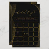 エレガントモダンブライダルシャワー (正面/裏面)