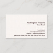 エレガントモダンプロフェッショナルの正方形パターン 名刺 (正面)