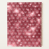 エレガントモダンプロフェッショナル女性プランナー プランナー手帳 (裏面)