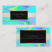 エレガントモダンプロフェッショナル枠 名刺 (正面/裏面)