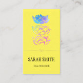 エレガントモダンプロフェッショナル黄金 名刺 (正面)