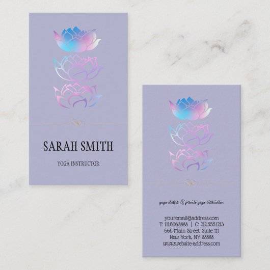 エレガントモダンプロフェッショナル黄金 名刺 (正面/裏面)