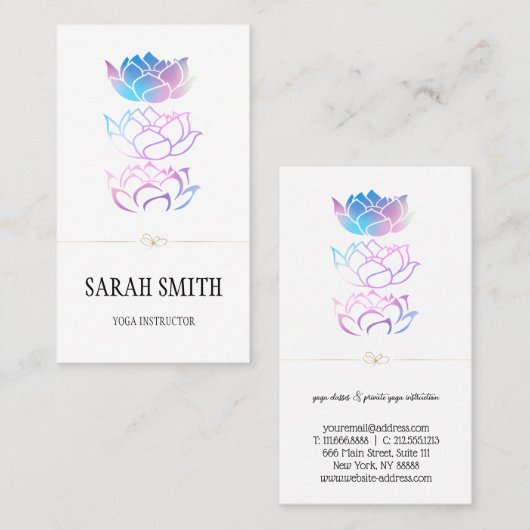 エレガントモダンプロフェッショナル黄金 名刺 (正面/裏面)